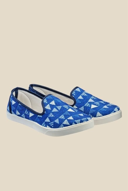 Juan David Blue & White Plimsolls Juan David Blue & White Plimsolls