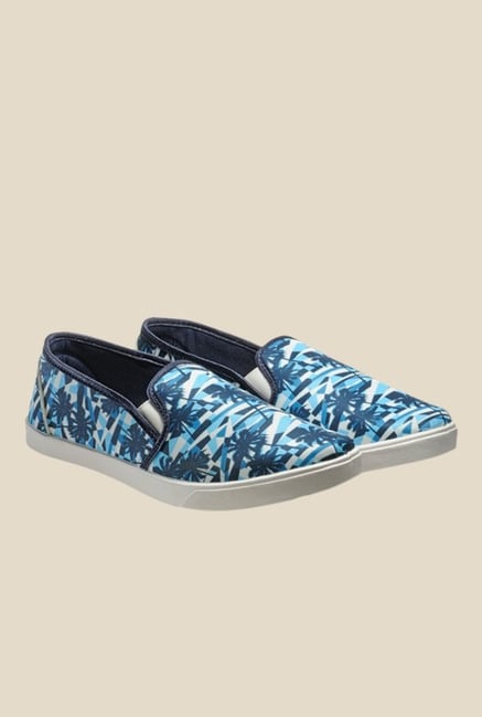 Juan David Blue & White Plimsolls Juan David Blue & White Plimsolls