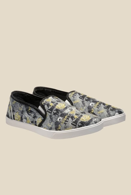 Juan David Grey & Black Plimsolls Juan David Grey & Black Plimsolls
