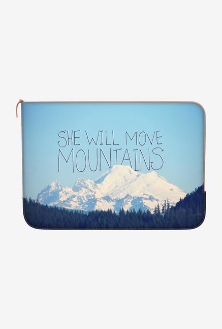 DailyObjects Move Mountains Macbook Pro 15" Zippered Sleeve DailyObjects Move Mountains Macbook Pro 15" Zippered Sleeve