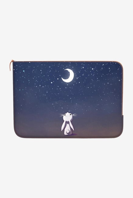 DailyObjects Moon Bunny Macbook Pro 13" Zippered Sleeve DailyObjects Moon Bunny Macbook Pro 13" Zippered Sleeve