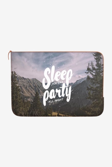 DailyObjects Party All Night Macbook Air 13" Zippered Sleeve DailyObjects Party All Night Macbook Air 13" Zippered Sleeve