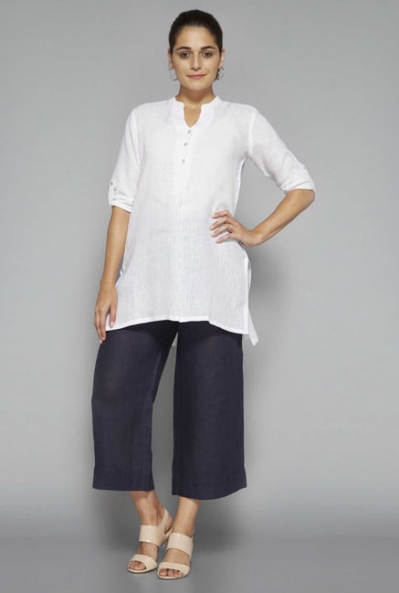 Zuba by Westside Navy Solid Palazzo Zuba by Westside Navy Solid Palazzo