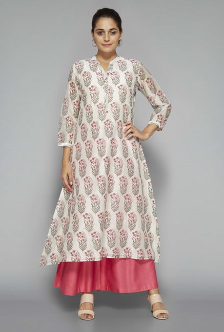 Zuba by Westside Pink Solid Palazzo Zuba by Westside Pink Solid Palazzo