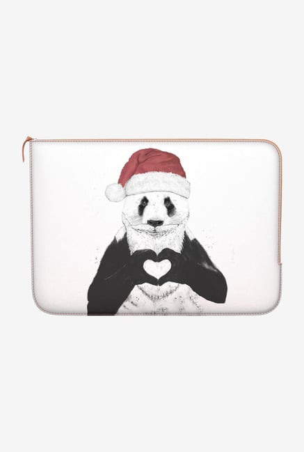 DailyObjects Santa Panda Macbook Air 13" Zippered Sleeve DailyObjects Santa Panda Macbook Air 13" Zippered Sleeve