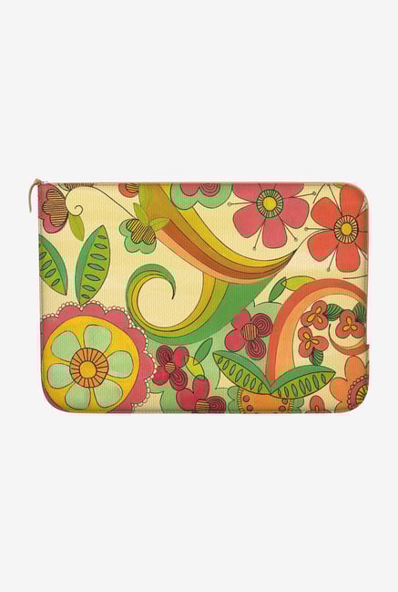 DailyObjects Magic Floral Macbook Air 13" Zippered Sleeve DailyObjects Magic Floral Macbook Air 13" Zippered Sleeve