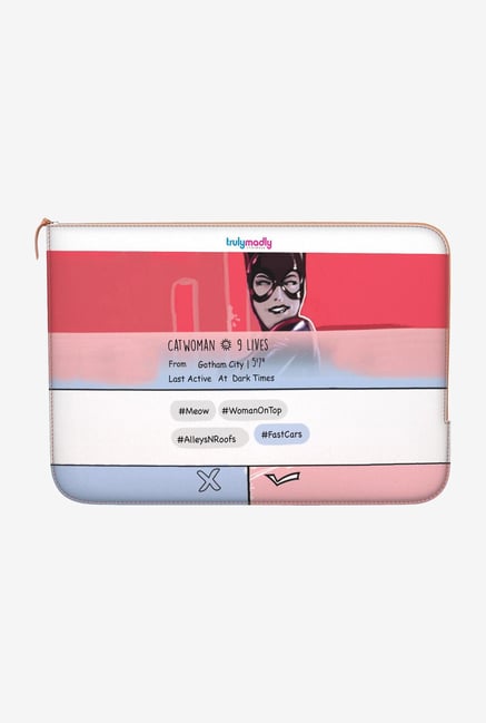 DailyObjects Swipe Catwoman Macbook Pro 13" Zippered Sleeve DailyObjects Swipe Catwoman Macbook Pro 13" Zippered Sleeve