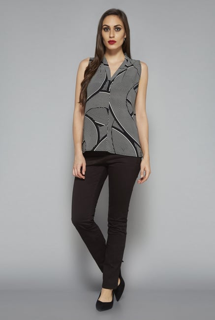 Wardrobe by Westside Black Brio Top Wardrobe by Westside Black Brio Top