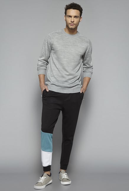 Nuon by Westside Black Solid Jogger Nuon by Westside Black Solid Jogger