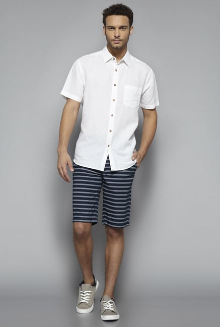 Westsport by Westside White Solid Shirt Westsport by Westside White Solid Shirt