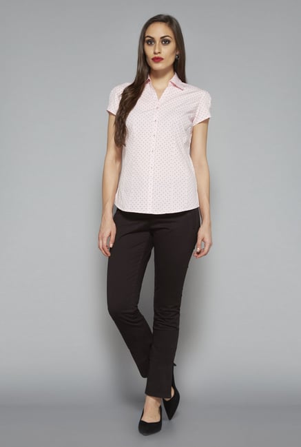 Wardrobe by Westside Pink Nancy Blouse Wardrobe by Westside Pink Nancy Blouse