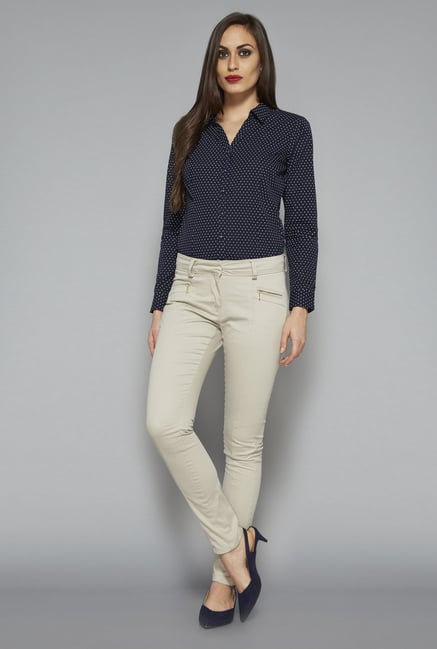 Wardrobe by Westside Navy Rita Blouse Wardrobe by Westside Navy Rita Blouse