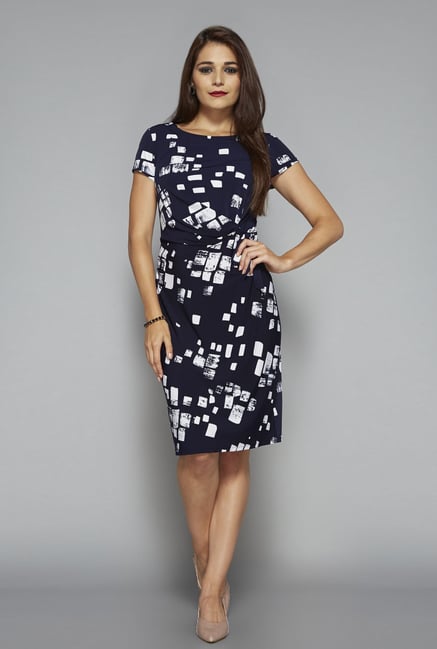 Wardrobe by Westside Navy Moon Dress Wardrobe by Westside Navy Moon Dress