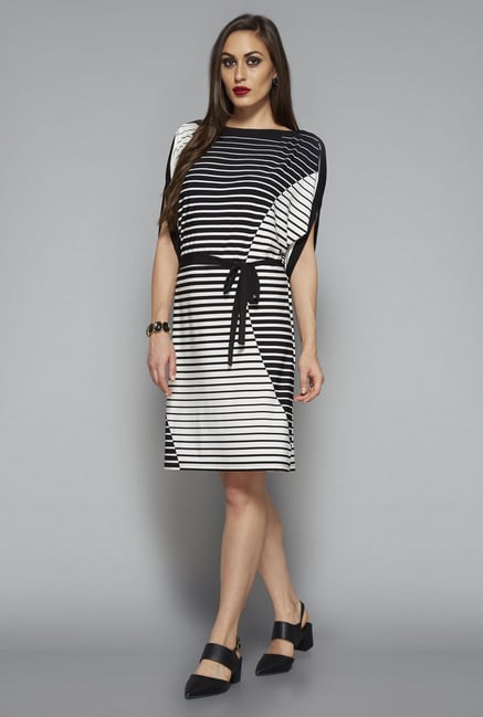 Wardrobe by Westside Black & White Abel Dress Wardrobe by Westside Black & White Abel Dress