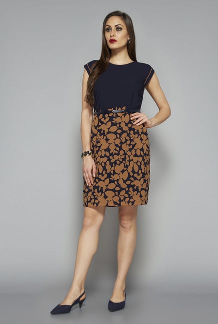 Wardrobe by Westside Navy Ness Dress Wardrobe by Westside Navy Ness Dress