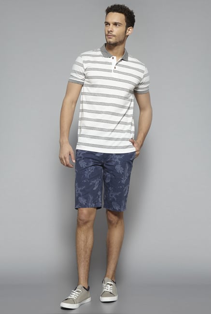 Westsport by Westside Navy Floral Print Shorts Westsport by Westside Navy Floral Print Shorts