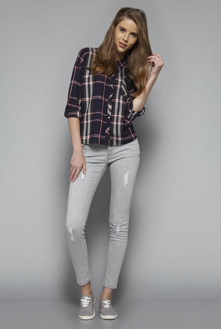 Nuon by Westside Navy Bethany Shirt Nuon by Westside Navy Bethany Shirt