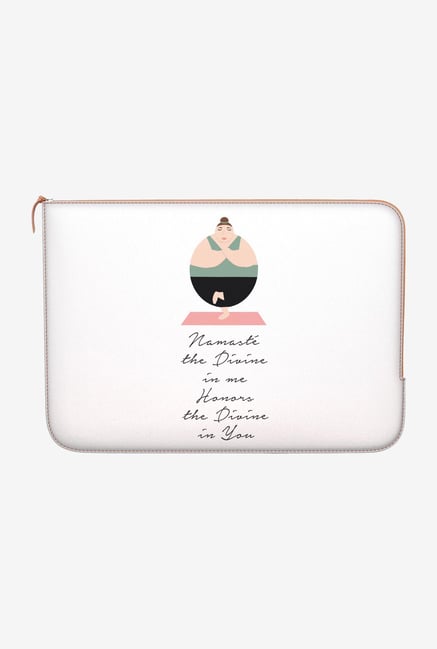 DailyObjects Namaste Quote Macbook Air 13" Zippered Sleeve DailyObjects Namaste Quote Macbook Air 13" Zippered Sleeve