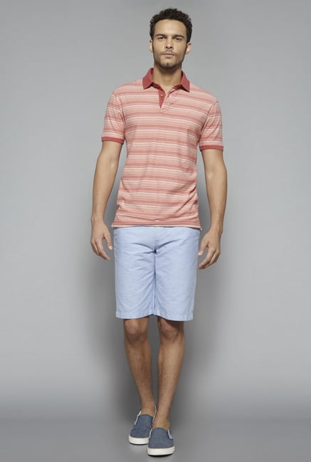 Westsport by Westside Rust Striped T Shirt Westsport by Westside Rust Striped T Shirt