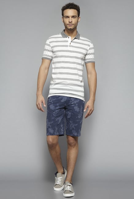 Westsport by Westside White Striped T Shirt Westsport by Westside White Striped T Shirt
