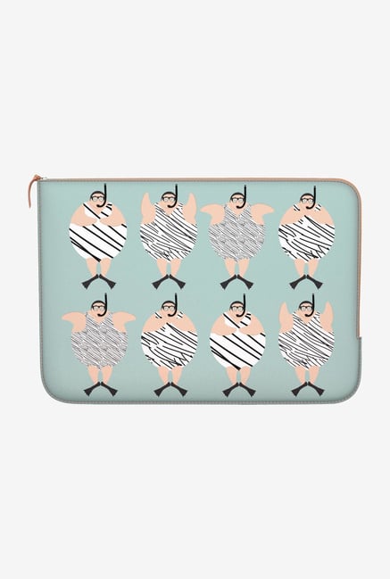 DailyObjects Snorklers Lined Macbook 12" Zippered Sleeve DailyObjects Snorklers Lined Macbook 12" Zippered Sleeve