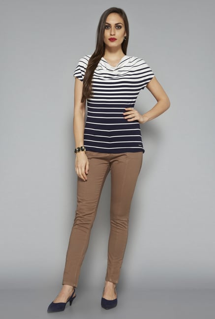 Wardrobe by Westside Navy Nyasa Top Wardrobe by Westside Navy Nyasa Top