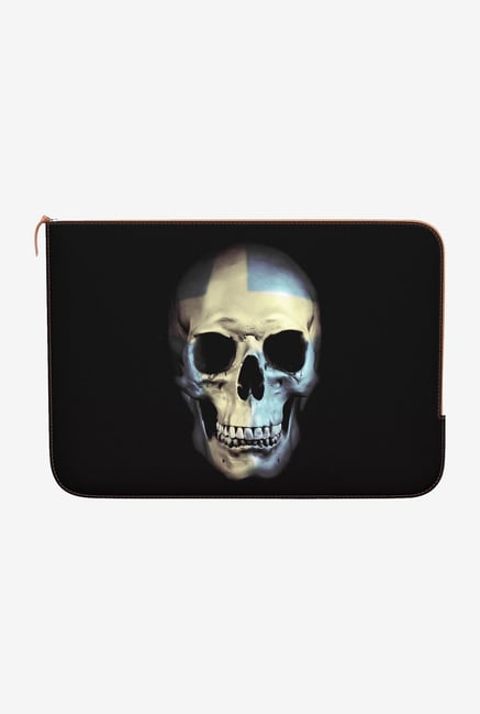 DailyObjects Swedish Skull Macbook Pro 15" Zippered Sleeve DailyObjects Swedish Skull Macbook Pro 15" Zippered Sleeve