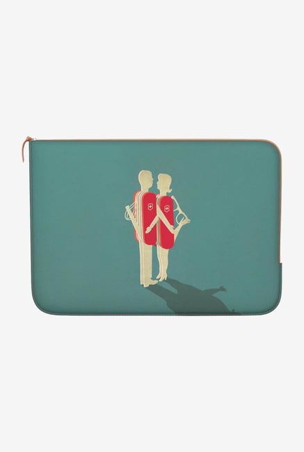 DailyObjects Relationship Macbook Pro 15" Zippered Sleeve DailyObjects Relationship Macbook Pro 15" Zippered Sleeve