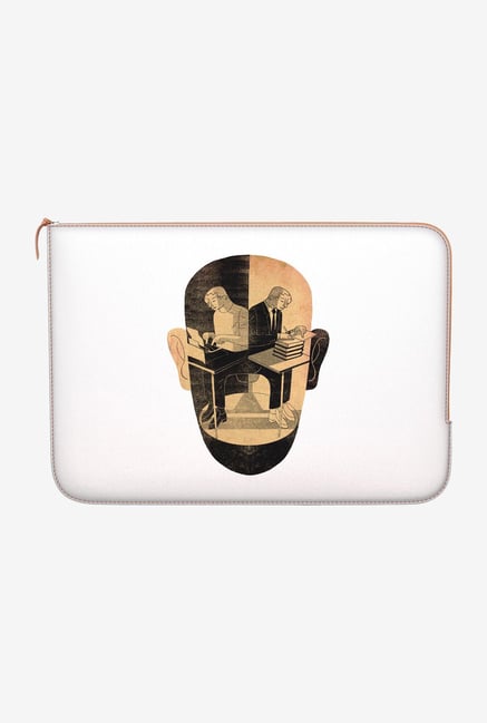 DailyObjects Busy Mind Macbook Pro 15" Zippered Sleeve DailyObjects Busy Mind Macbook Pro 15" Zippered Sleeve