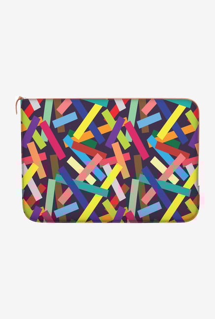 DailyObjects Square Confetti Macbook Pro 15" Zippered Sleeve DailyObjects Square Confetti Macbook Pro 15" Zippered Sleeve