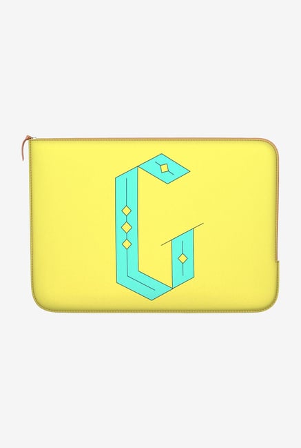 DailyObjects Stylised G Macbook Air 11" Zippered Sleeve DailyObjects Stylised G Macbook Air 11" Zippered Sleeve