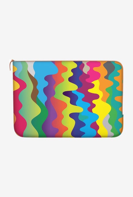 DailyObjects Colour Waves Macbook Pro 13" Zippered Sleeve DailyObjects Colour Waves Macbook Pro 13" Zippered Sleeve