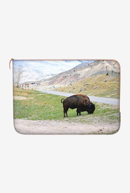 DailyObjects The Buffalo Roam Macbook Air 11 Zippered Sleeve DailyObjects The Buffalo Roam Macbook Air 11 Zippered Sleeve