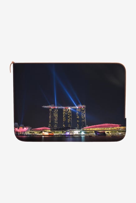 DailyObjects Marina Bay Sands Macbook Pro 13 Zippered Sleeve DailyObjects Marina Bay Sands Macbook Pro 13 Zippered Sleeve