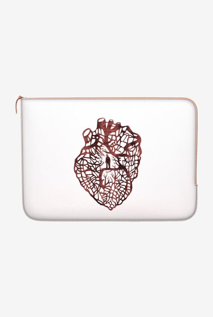 DailyObjects Maze Heart Macbook 12" Zippered Sleeve DailyObjects Maze Heart Macbook 12" Zippered Sleeve