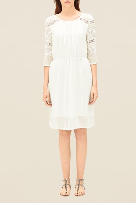 s.Oliver Cream Lace Dress s.Oliver Cream Lace Dress
