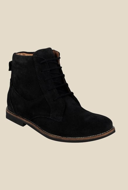 Kielz Black Casual Boots Kielz Black Casual Boots