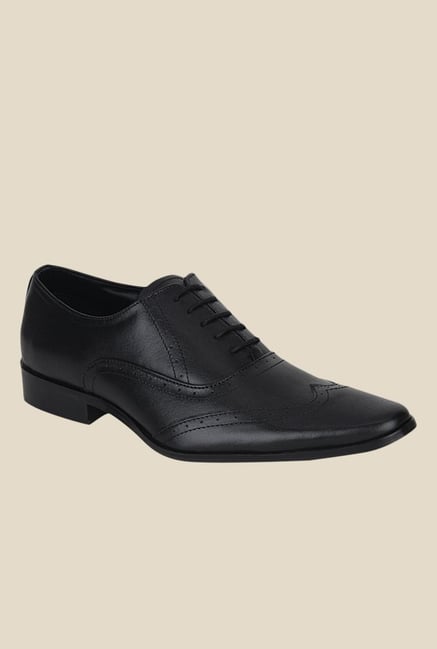 Kielz Black Oxford Shoes Kielz Black Oxford Shoes