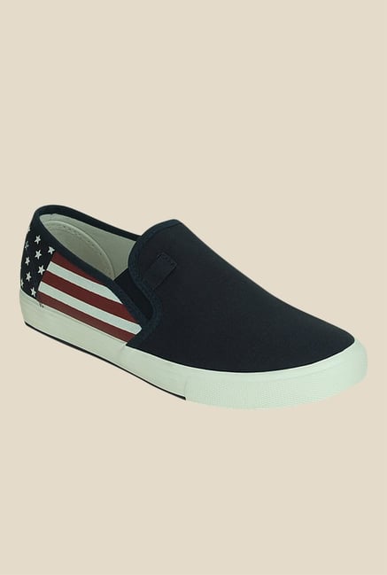 Kielz Navy & White Plimsolls Kielz Navy & White Plimsolls