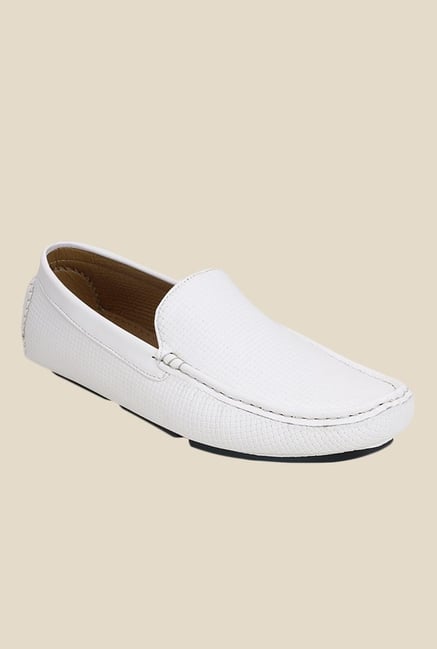 Kielz White Casual Loafers Kielz White Casual Loafers
