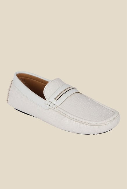 Kielz White Casual Loafers Kielz White Casual Loafers