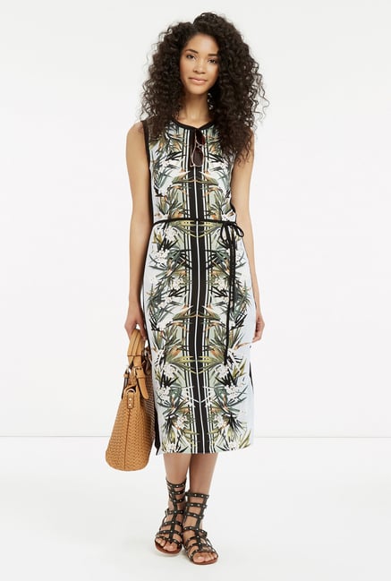 Oasis Multicolor Floral Print Dress Oasis Multicolor Floral Print Dress
