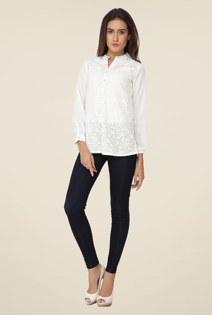 Soie White Lace Top Soie White Lace Top