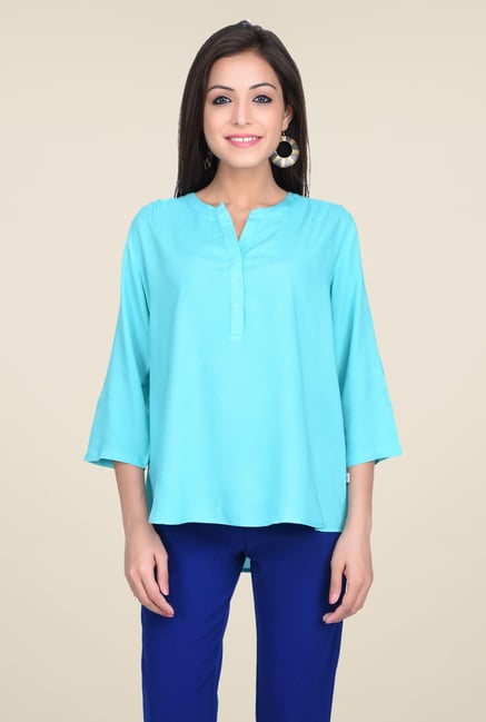 Juniper Turquoise Solid Top Juniper Turquoise Solid Top