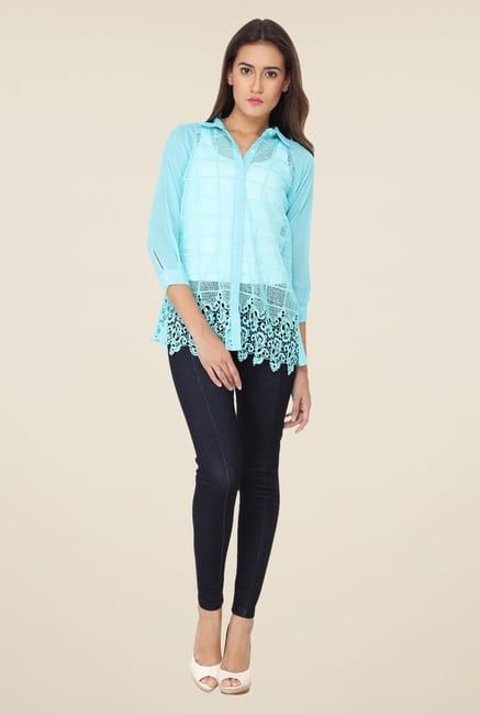 Soie Aqua Lace Top Soie Aqua Lace Top
