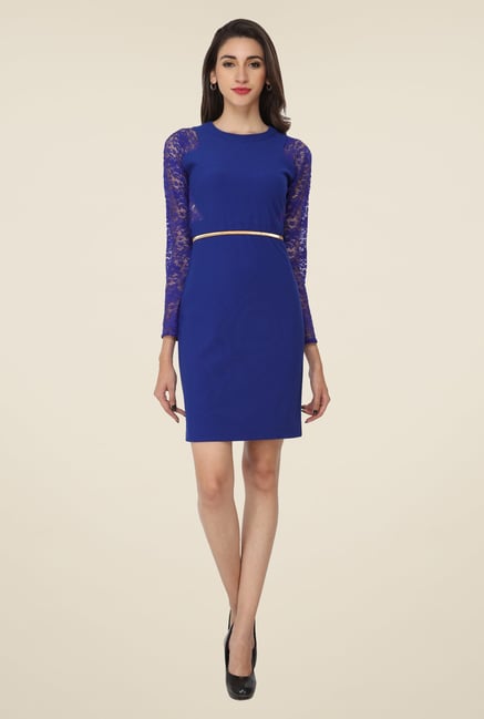 Soie Blue Lace Dress Soie Blue Lace Dress