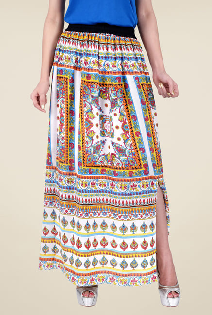 Juniper Multicolor Printed Skirt Juniper Multicolor Printed Skirt