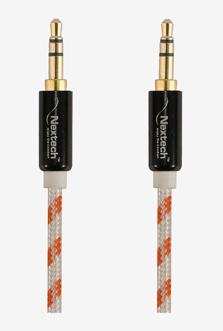 Nextech NC12OR Braided Stereo Aux Cable (Multi) Nextech NC12OR Braided Stereo Aux Cable (Multi)