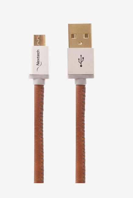 Nextech NC59GB Micro Sync and Charge Cable (Brown) Nextech NC59GB Micro Sync and Charge Cable (Brown)