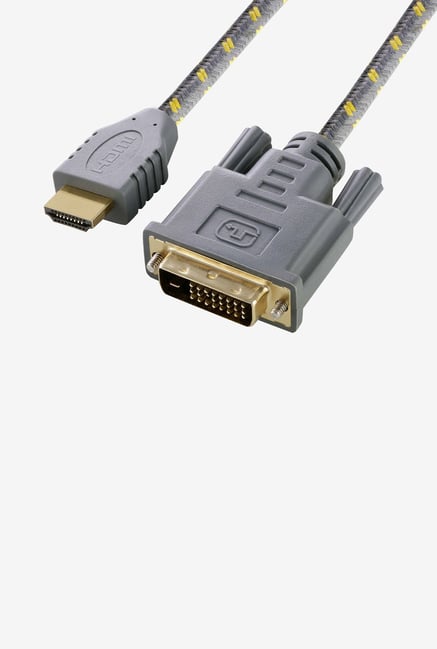 Nextech NC94 DVI to HDMI Braided Cable (Grey) Nextech NC94 DVI to HDMI Braided Cable (Grey)